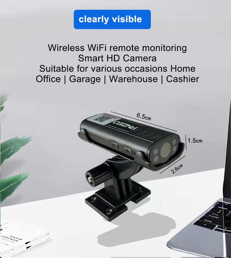 Mini Smart Home Wifi Camera™ - Protect your house anytime and anywhere!