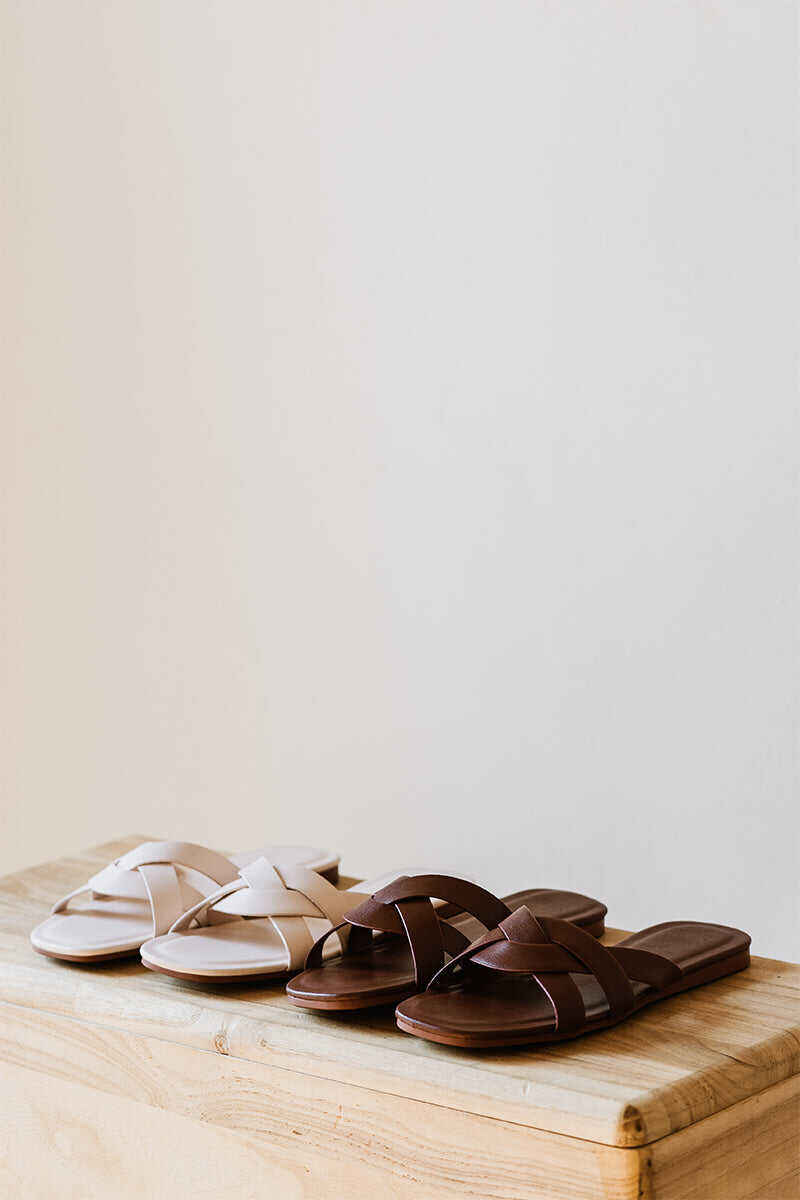 Hickory Colour Block Slippers
