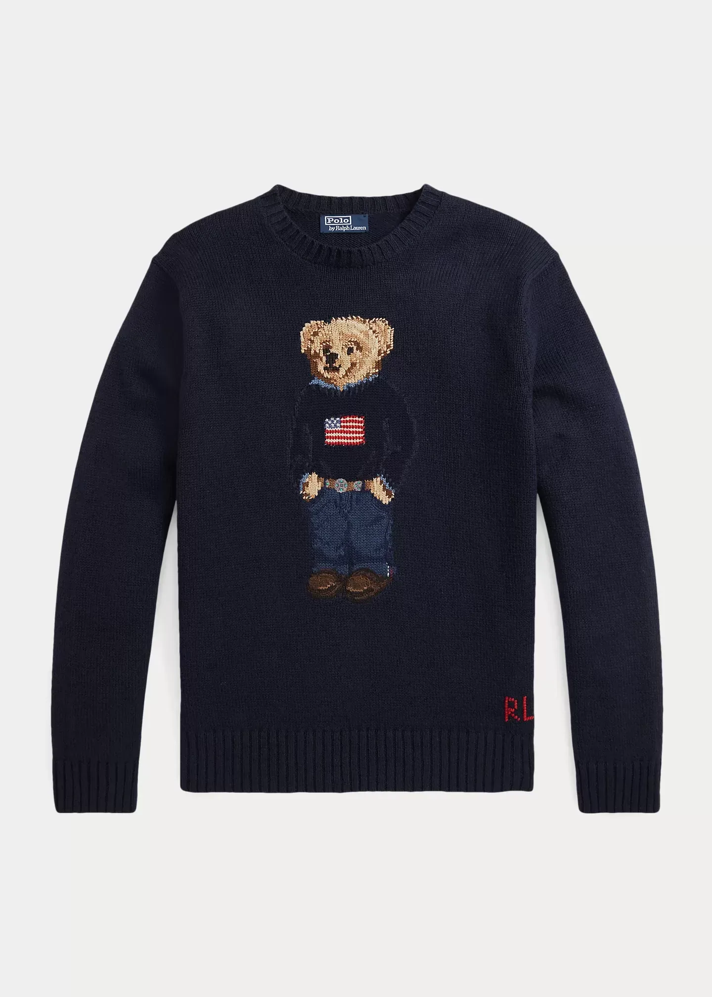 Ralph Lauren Polo  Polo Bear Cotton-Linen Jumper