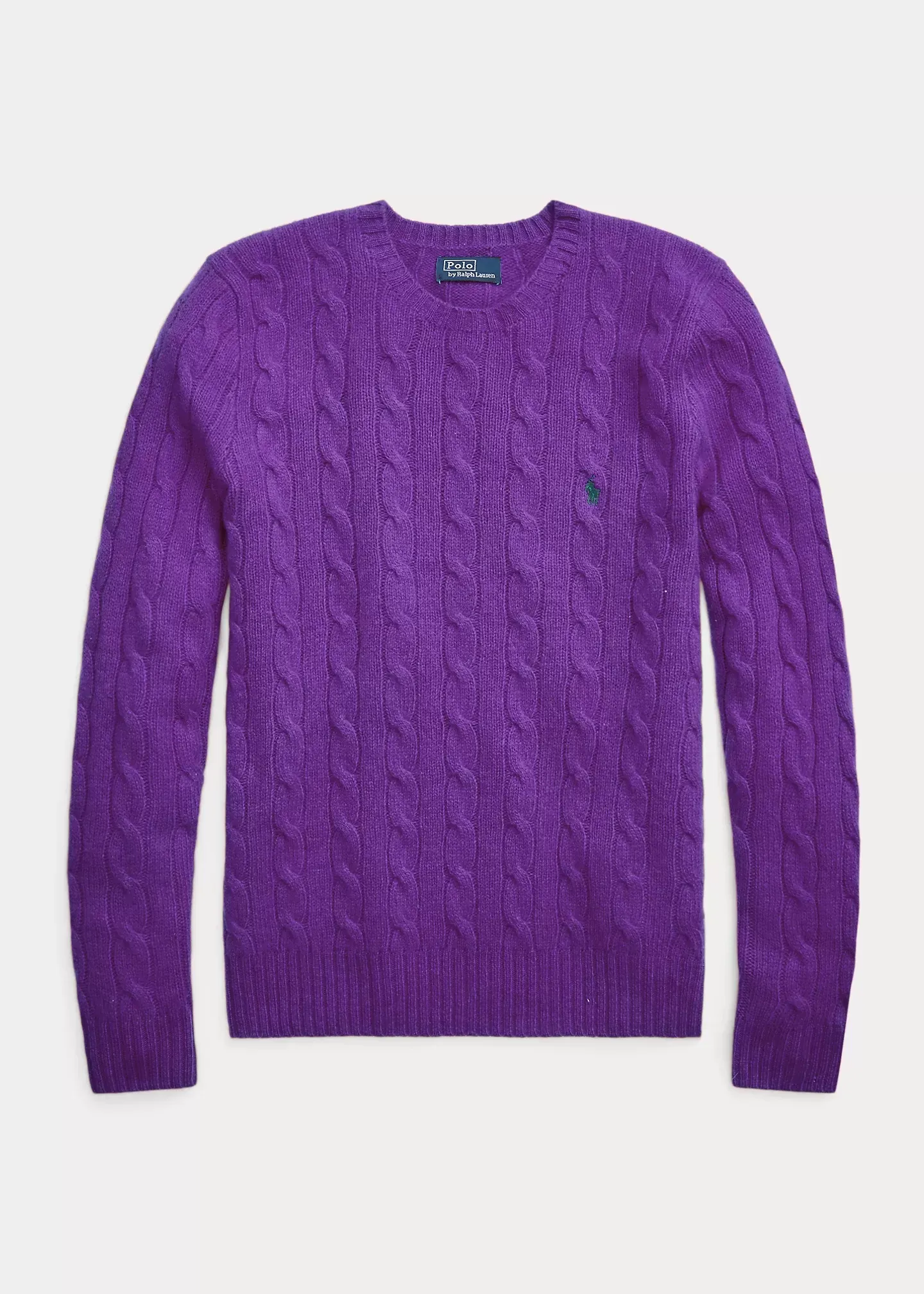Polo Ralph Lauren Cable-Knit Wool-Cashmere Sweater
