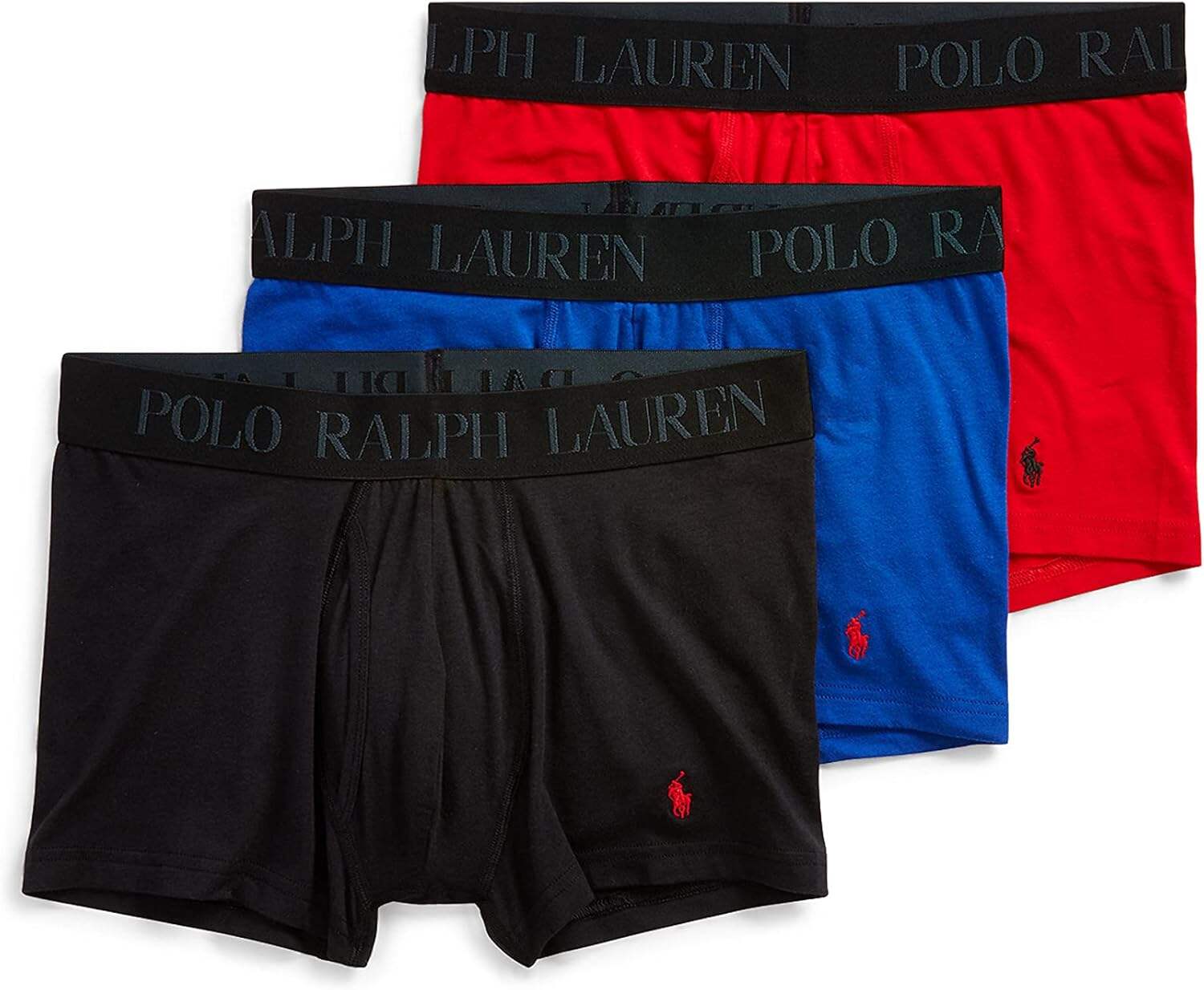 Polo Ralph Lauren Men's 4D Flex Cotton Modal Stretch Boxer Briefs (3 Pack)