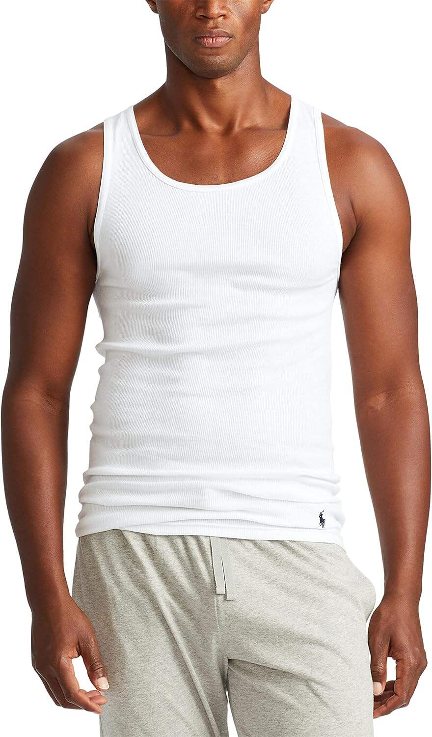 POLO RALPH LAUREN Men's Classic Fit Cotton Tanks 3-pack