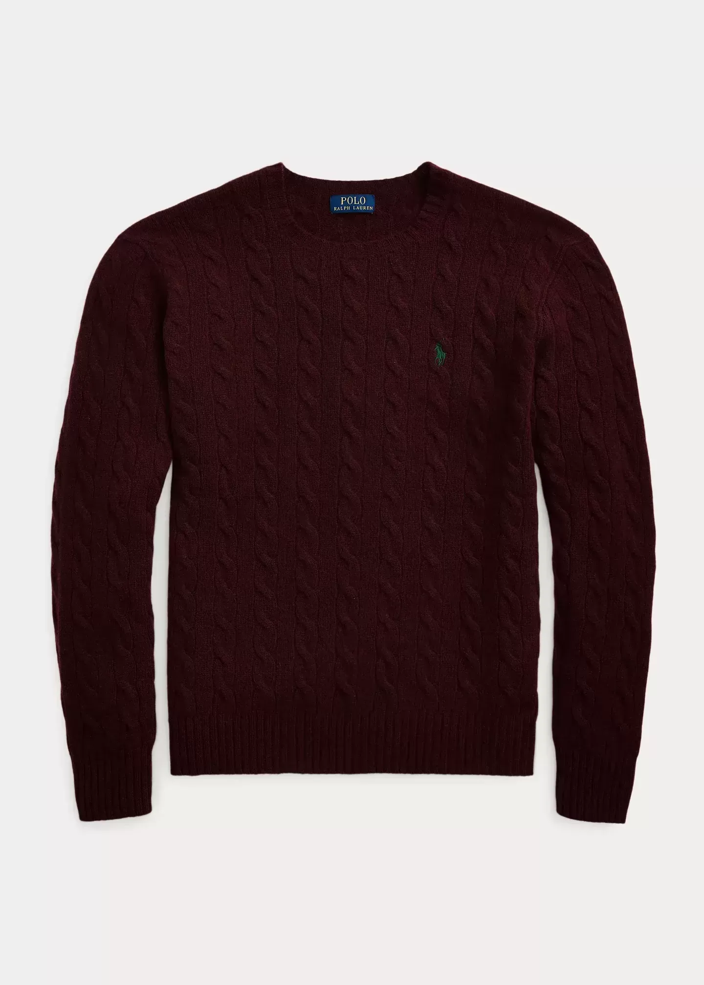 Polo Ralph Lauren Cable-Knit Wool-Cashmere Sweater