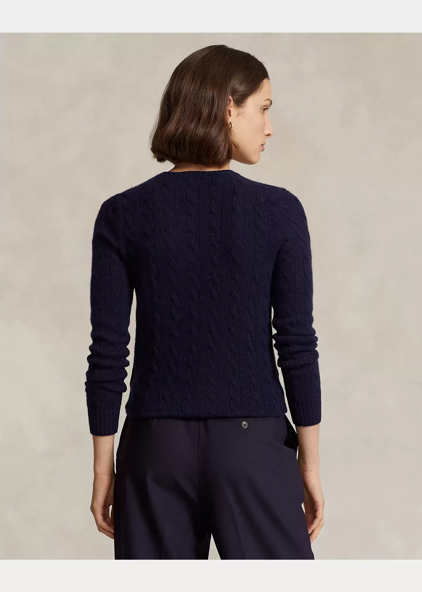 Polo Ralph Lauren Cable-Knit Wool-Cashmere Sweater