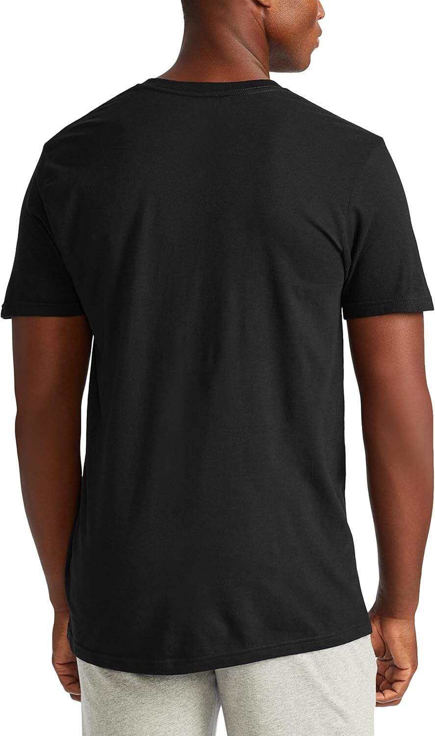 POLO Men's Classic Fit Cotton V neck Undershirt 3 Pack
