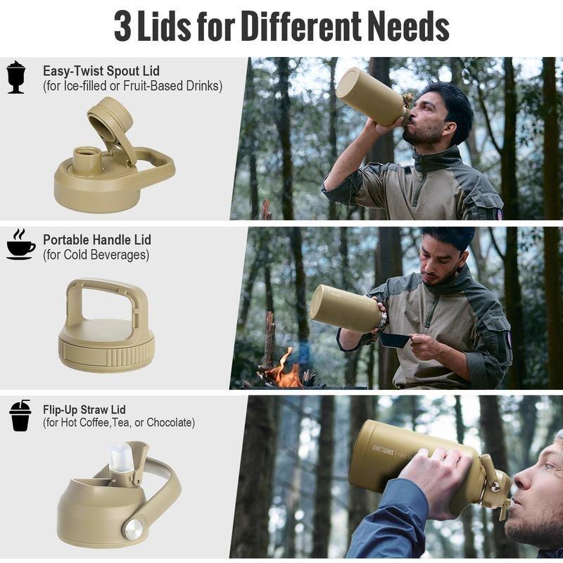 🔥LAST DAY 69% OFF - 💧64oz Hot & Cold Flask- Buy 1 Get 1 FREE + Free Shipping!