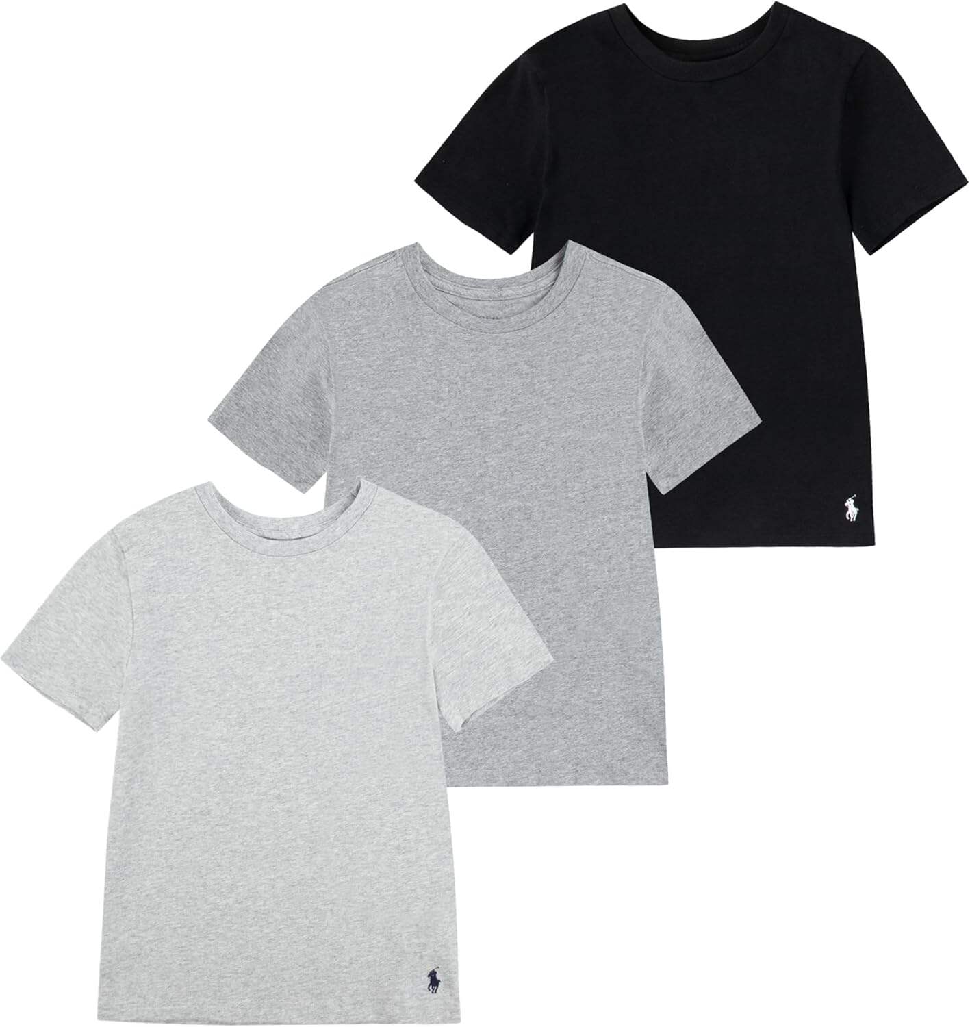 POLO RALPH LAUREN Boys' Multi-Pack Short Sleeve Undershirt