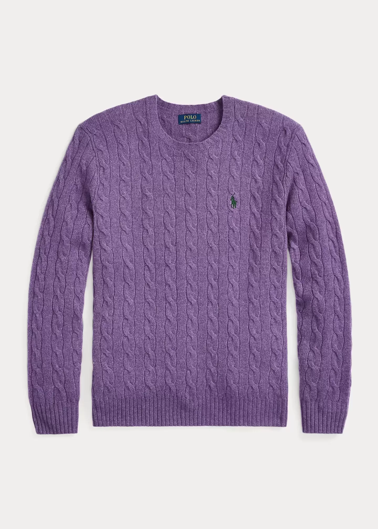 Polo Ralph Lauren Cable-Knit Wool-Cashmere Sweater