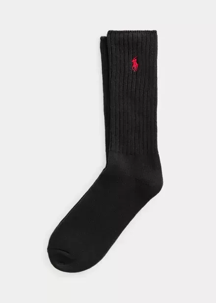 Polo Ralph Lauren Signature Pony Cotton-Blend Crew Socks
