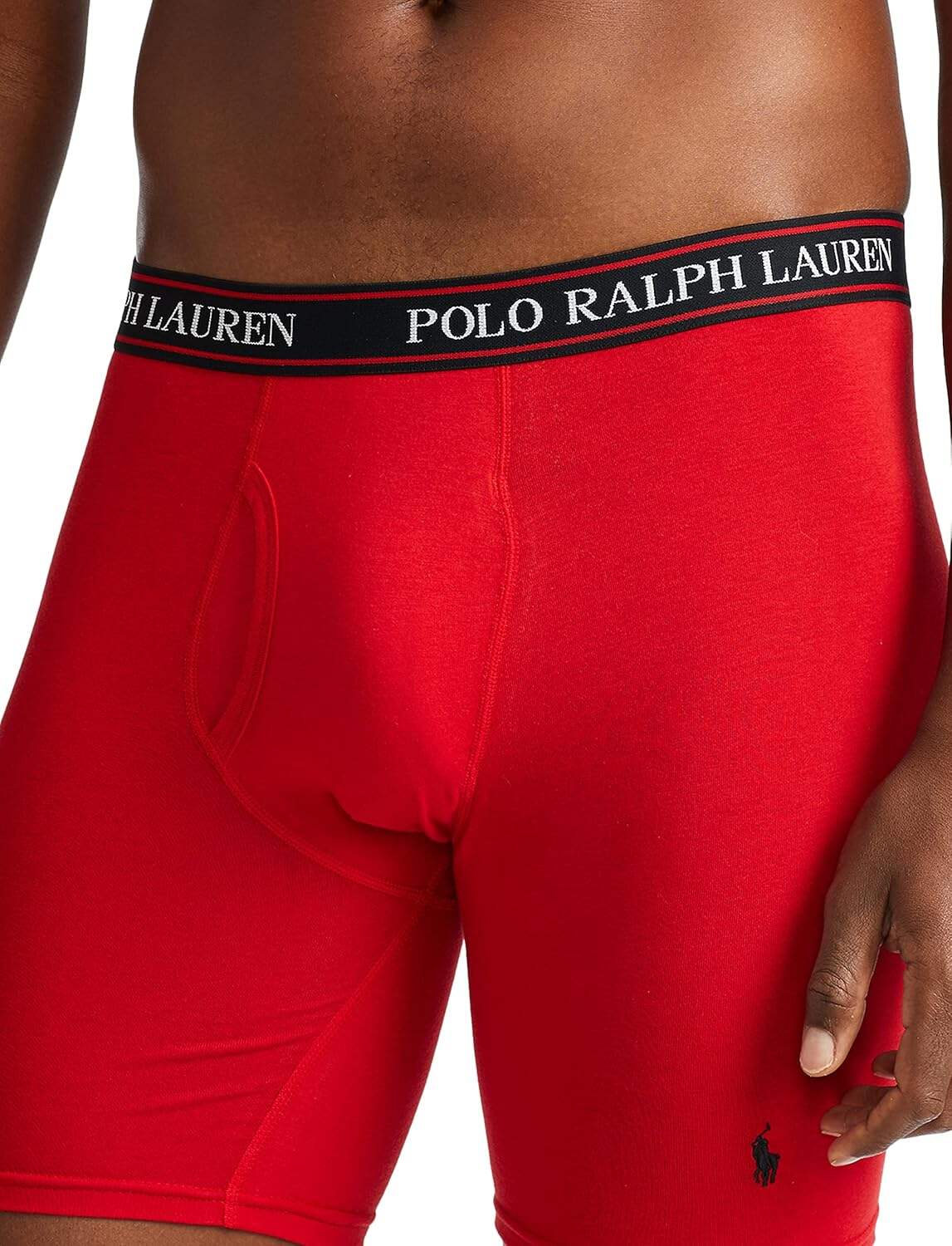 Polo Ralph Lauren Men's Stretch Classic Fit Boxer Briefs, Trunks & Long Leg Available, 3-pack