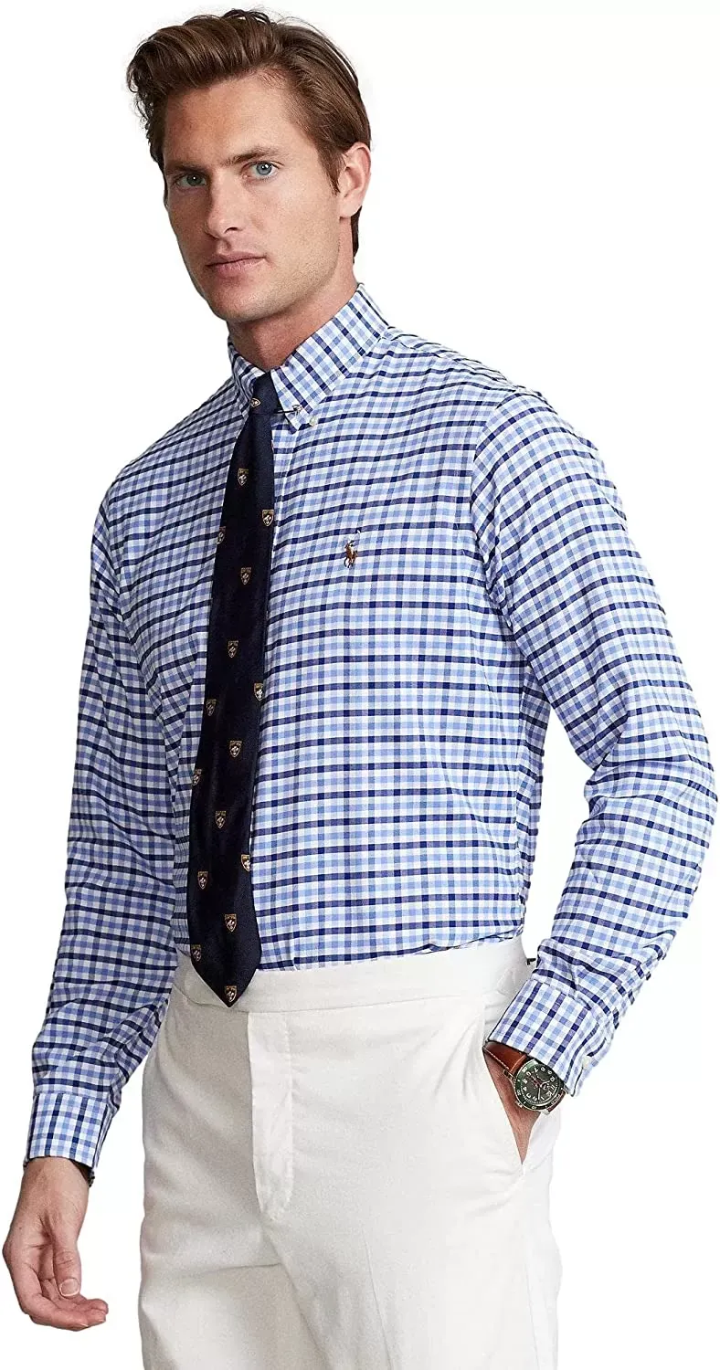 POLO RALPH LAUREN Men's Long Sleeve Classic Oxford Shirt