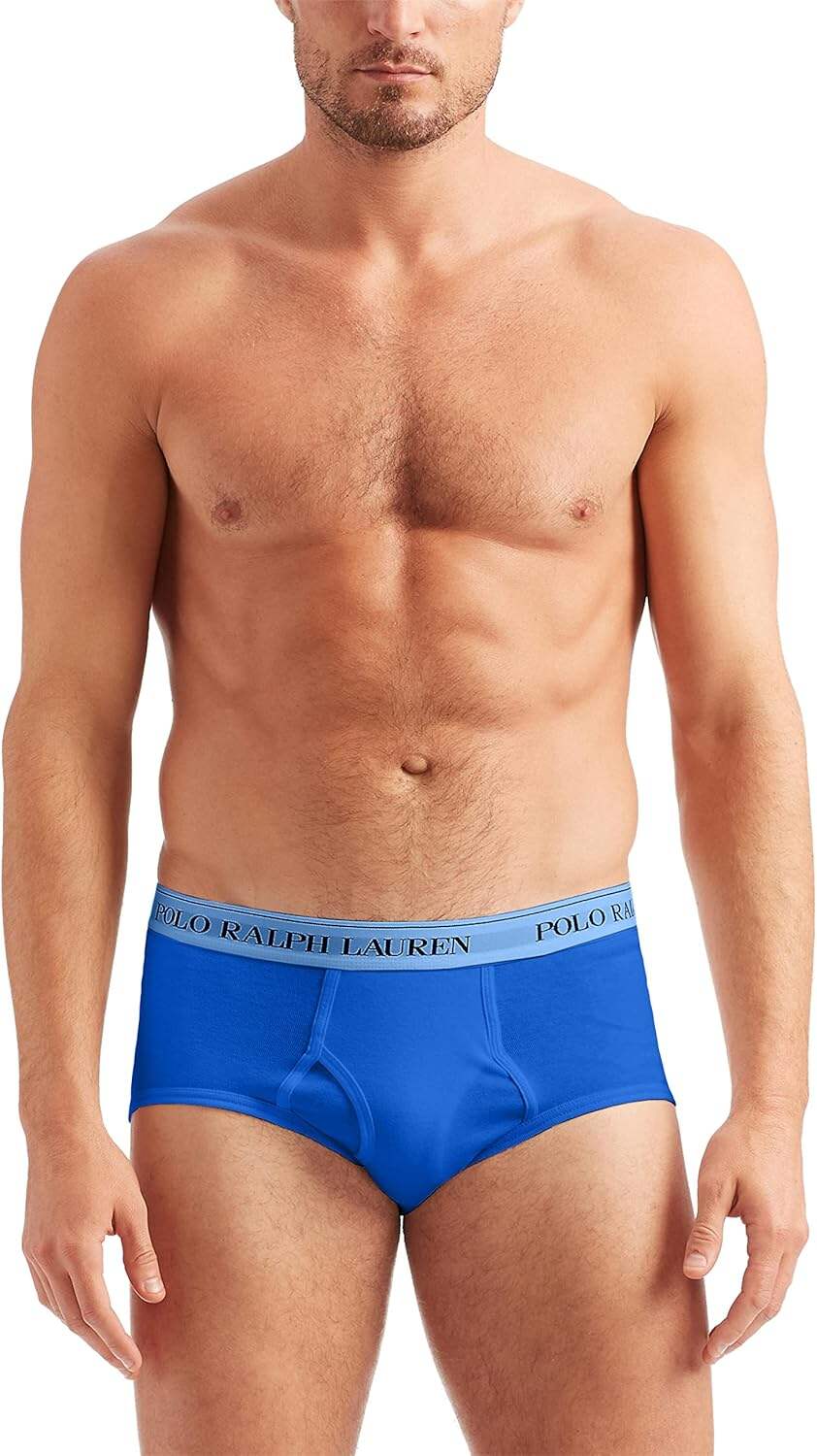 Polo Ralph Lauren Men's Stretch Classic Fit Briefs 4 Pack
