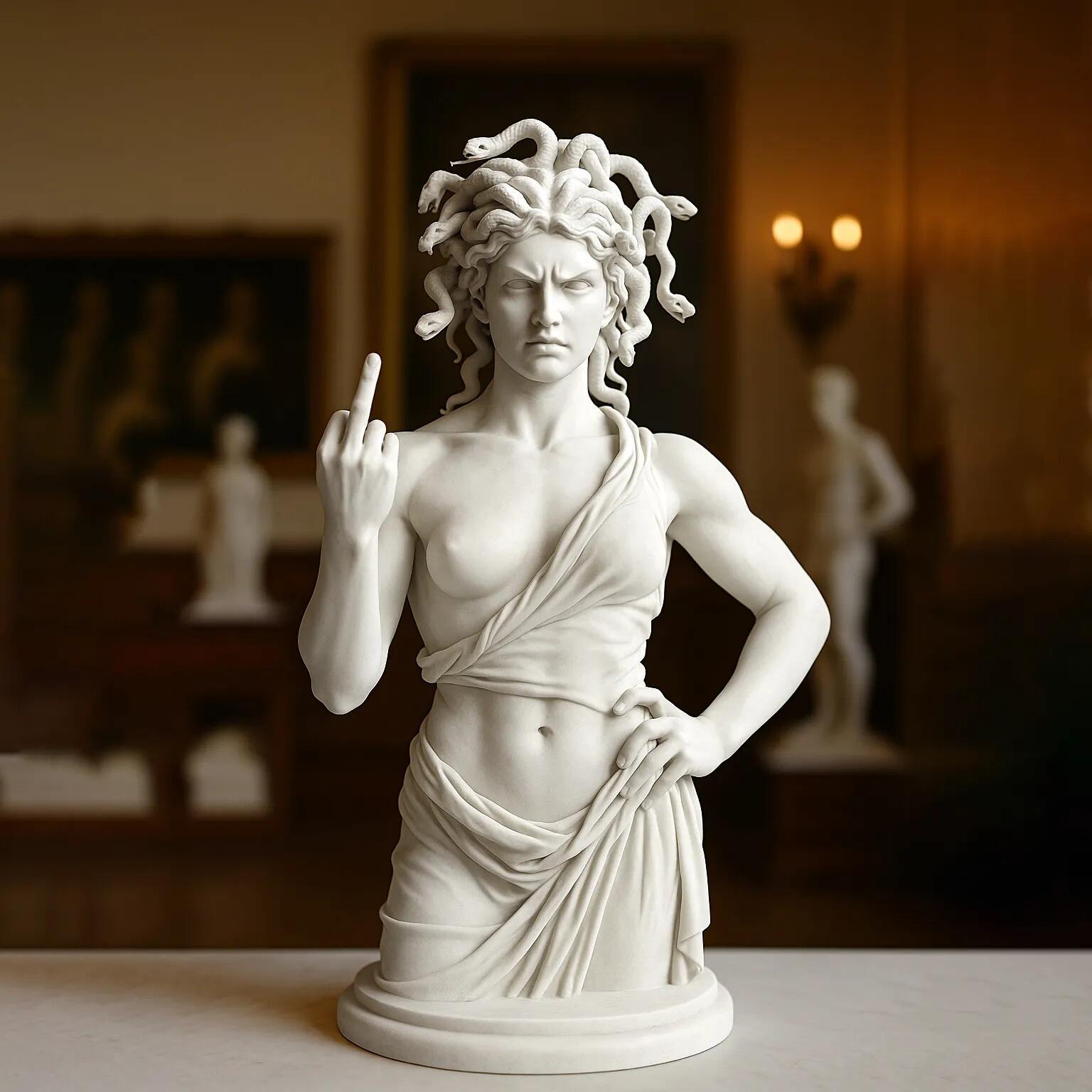🎨✨ Venus with Attitude – The Original ‘Talk to the Hand’ Icon!
