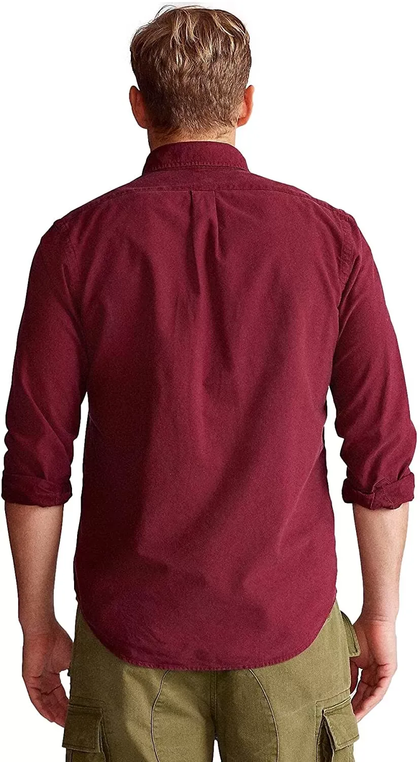 POLO RALPH LAUREN Men's Long Sleeve Classic Oxford Shirt