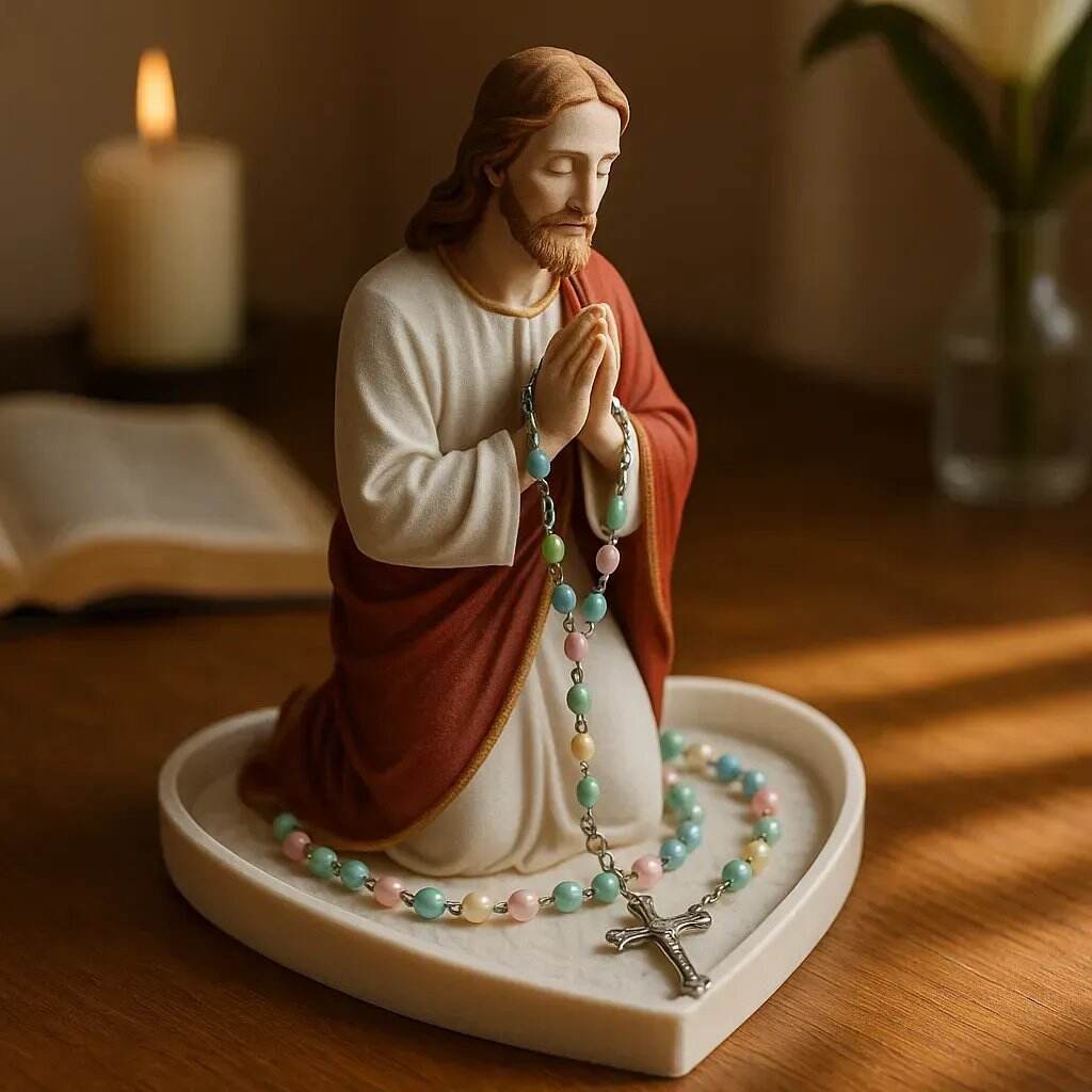 🔥 Last day limited sale🔥Virgin Mary Rosary Holder - ⌛Limited Handmade Series