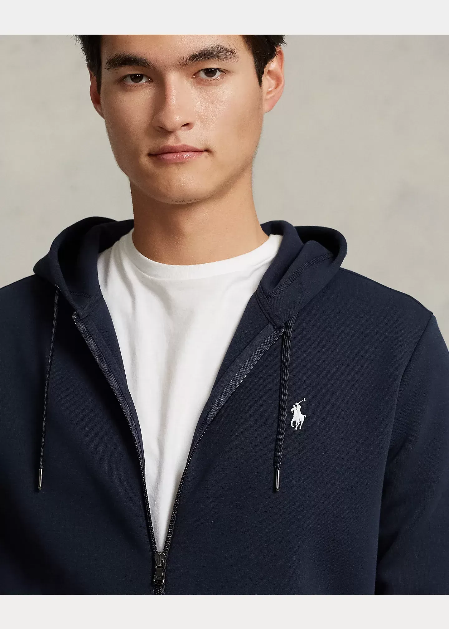 Polo Ralph Lauren Double-Knit Full-Zip Hoodie