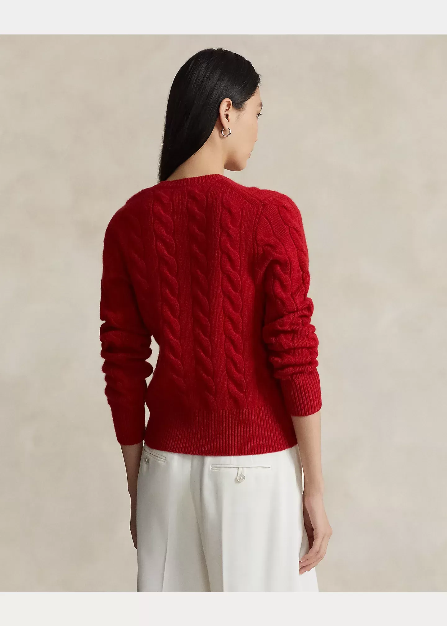 Polo Ralph Lauren Cable-Knit Wool-Cashmere Cardigan