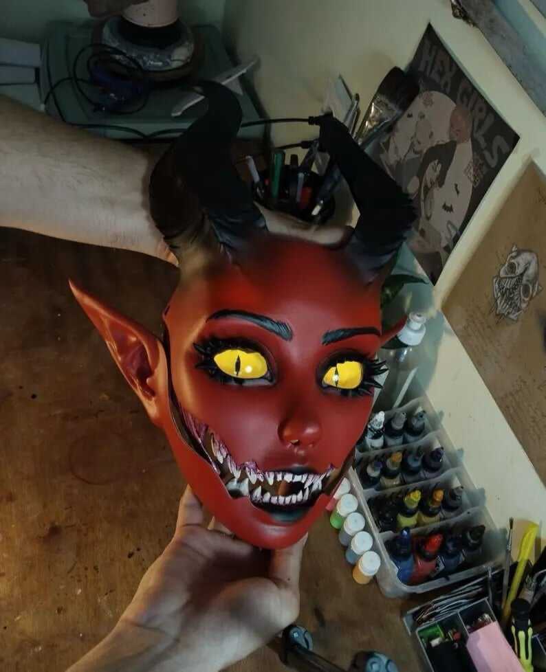 🔥LAST DAY 49% OFF - 🎭Babydoll Mask: Quality and adjustable for comfort😈(✈Free Shipping)