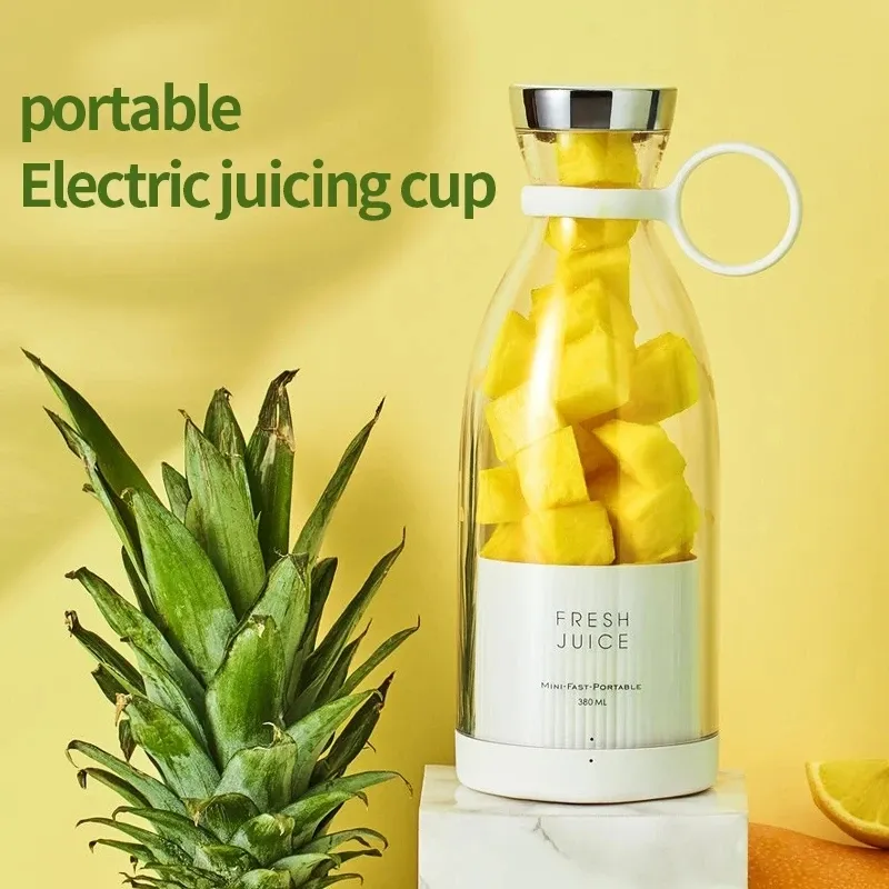Portable Electric Mini Blenders Smoothie Fresh Juice Mini Fast Portable Blender Cups Bottle Juicers Cup Blenders