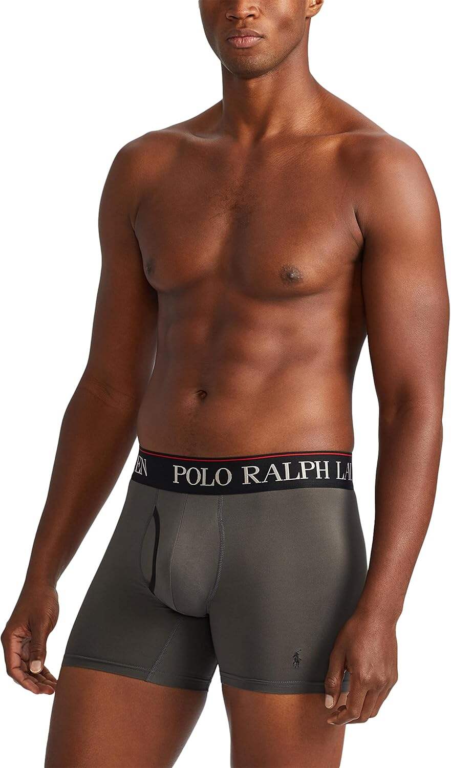 Polo Ralph Lauren Men's 4D Flex Cool Microfiber Boxer Briefs 3 Pack