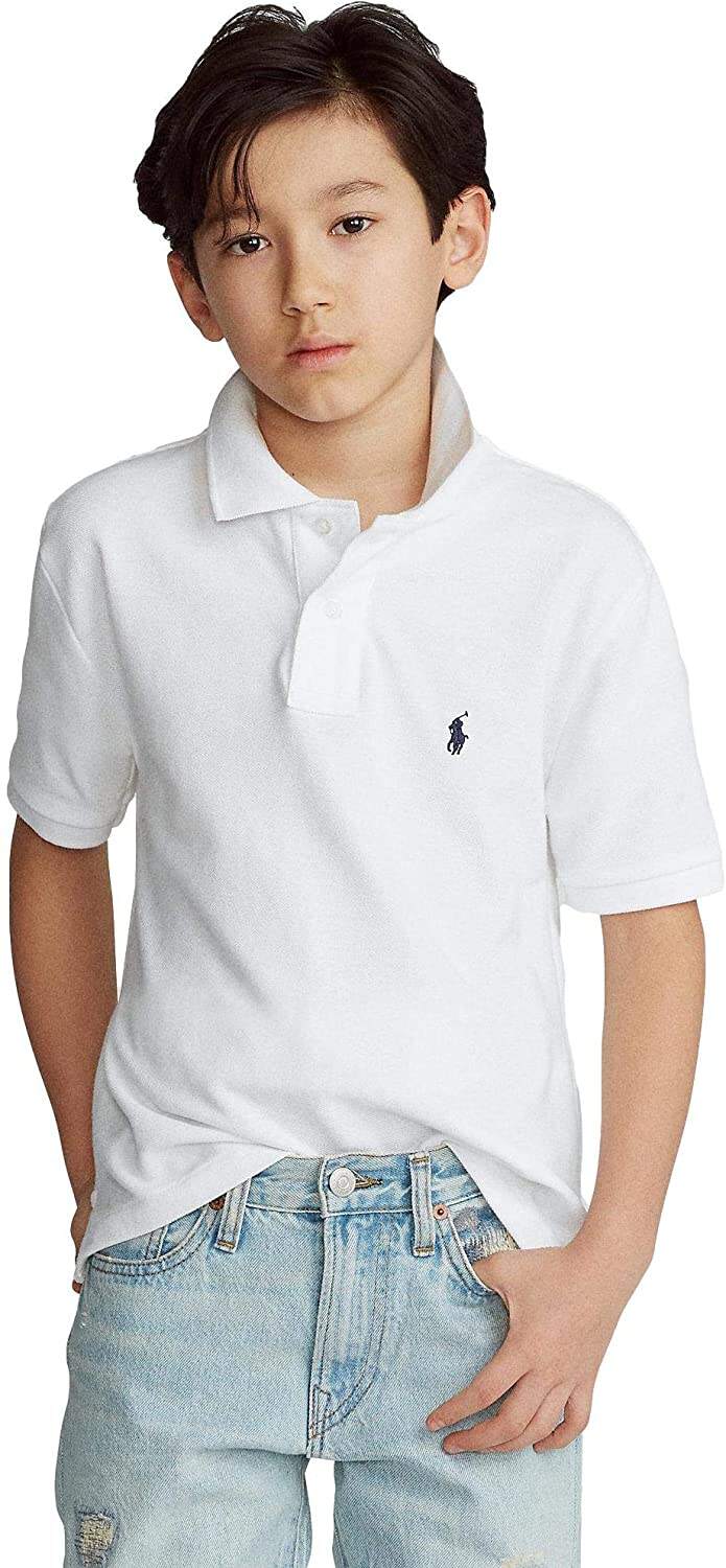 POLO RALPH LAUREN Boys Classic Fit Mesh Polo Shirt