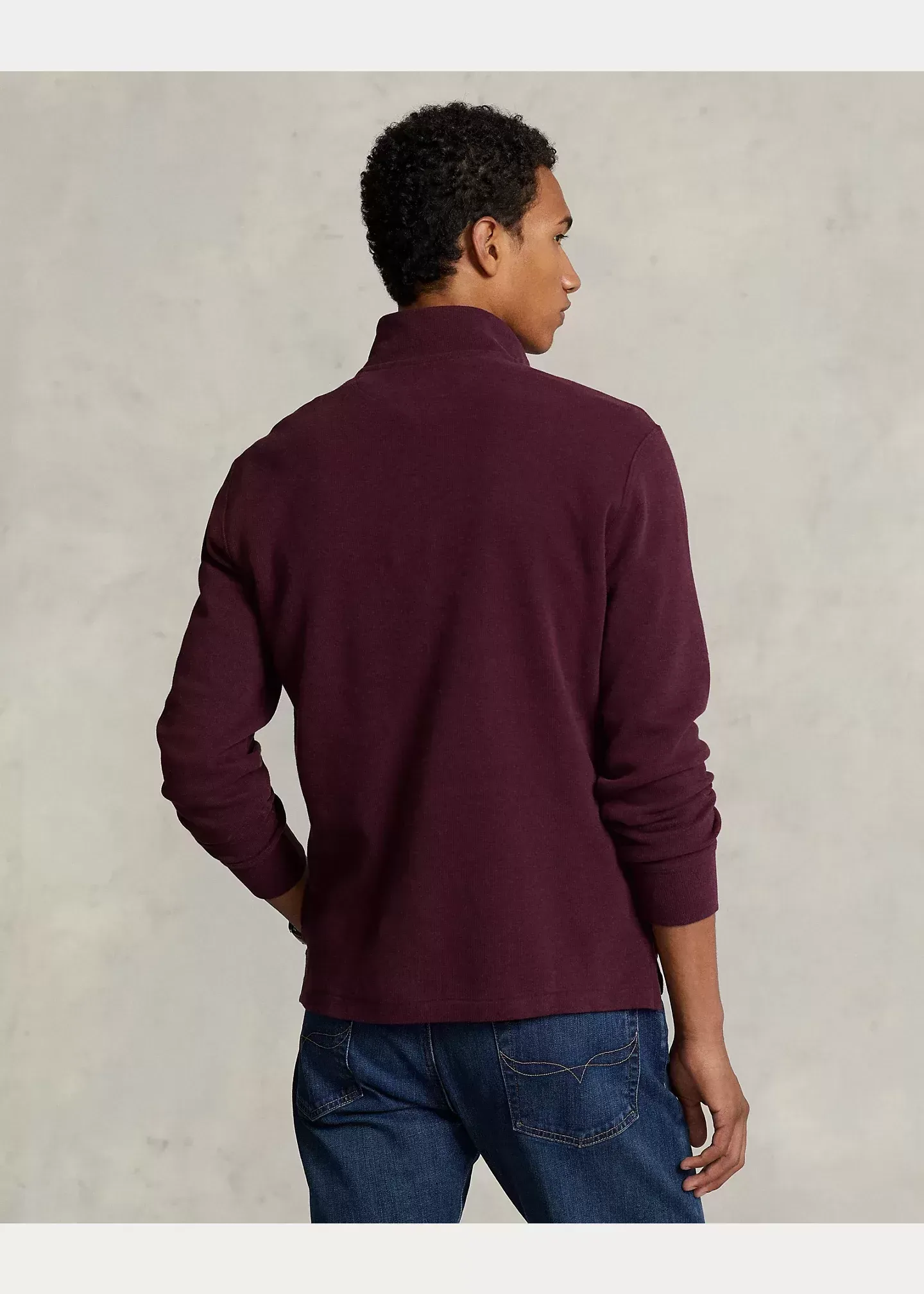 Polo Ralph Lauren Estate-Rib Quarter-Zip Pullover