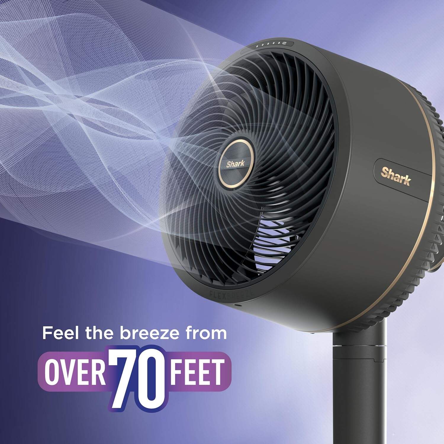 Shark FlexBreeze Pro Mist Fan — Indoor & Outdoor, Integrated Misting
