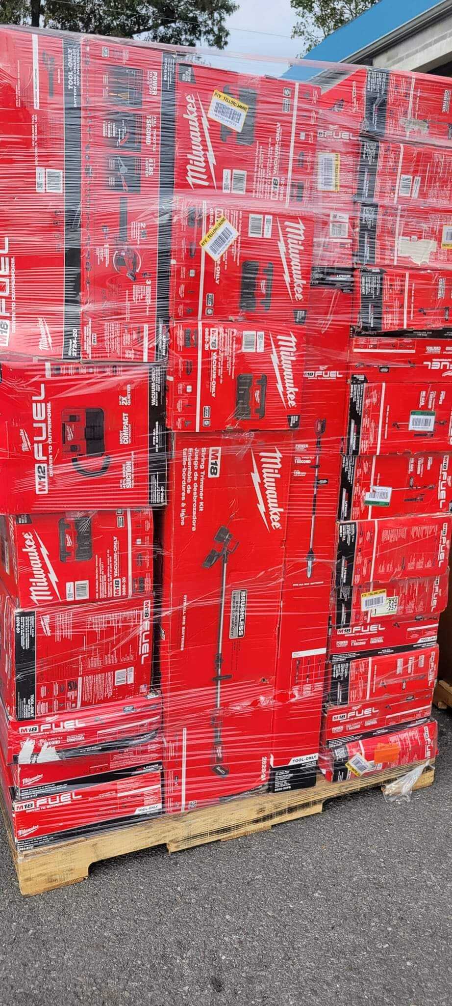 MIXED TOOLS PALLET – LOT ID: 241005 – Untested Customer Return