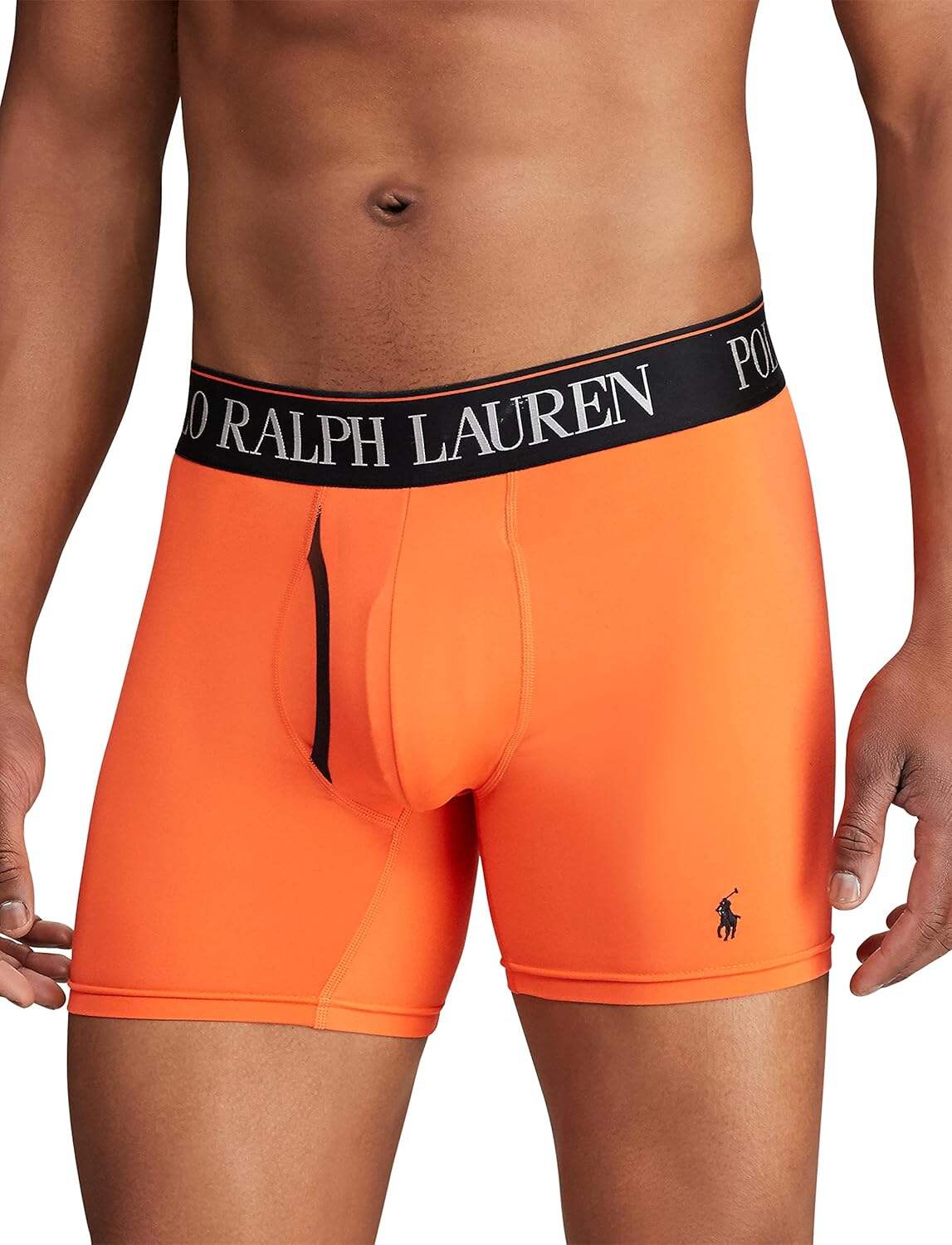 Polo Ralph Lauren Men's 4D Flex Cool Microfiber Boxer Briefs 3 Pack