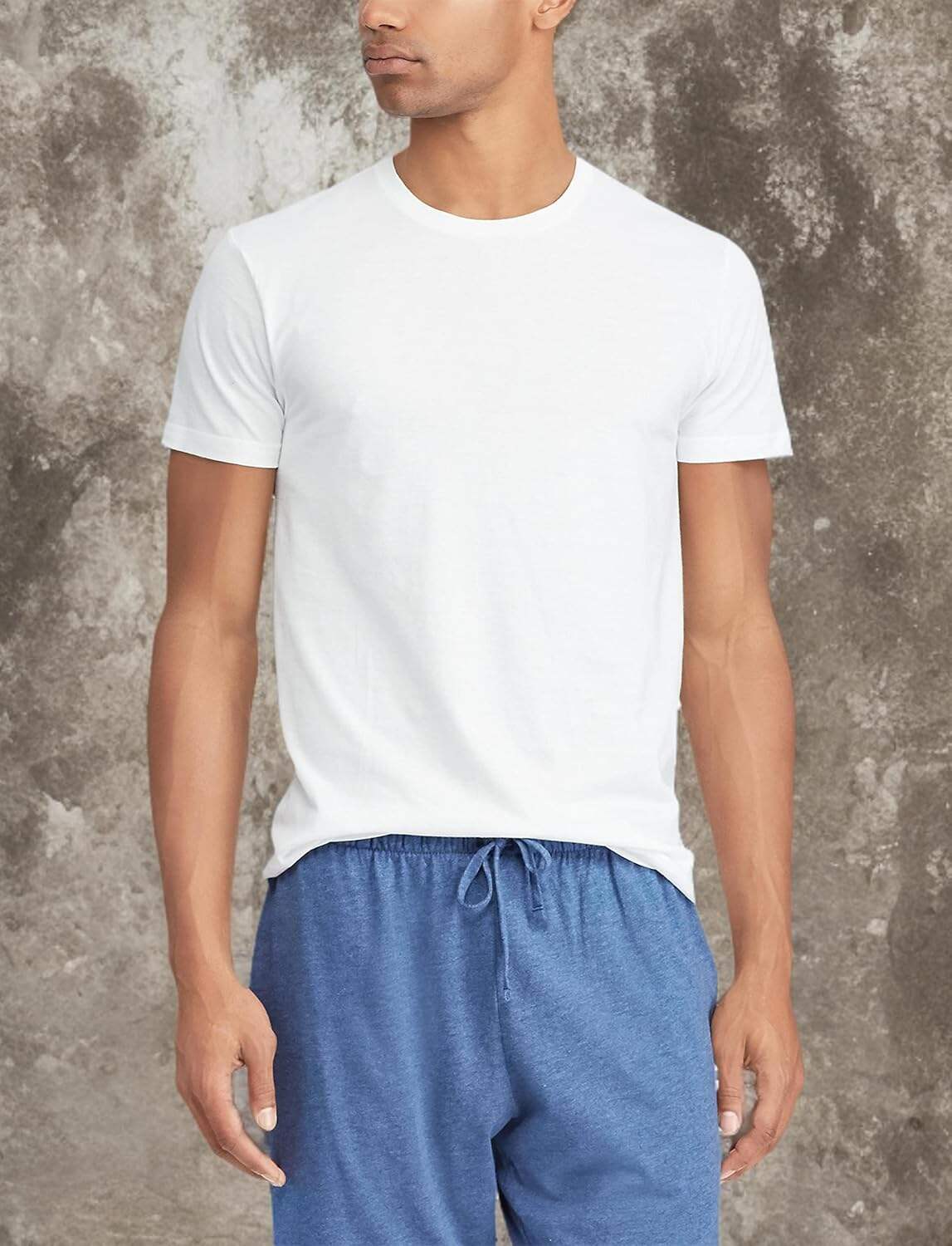 POLO Men's Polo Ralph Lauren Slim Fit Wicking Crew Undershirts (3 Pack)