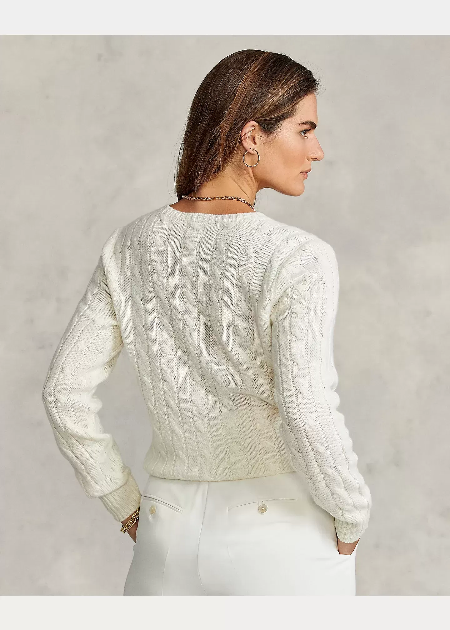 Polo Ralph Lauren Cable-Knit Cashmere Sweater