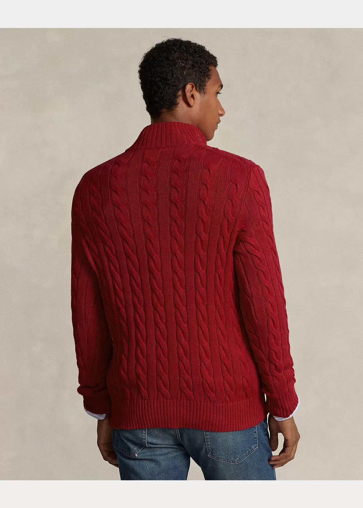 Polo Ralph Lauren Cable-Knit Cotton Sweater