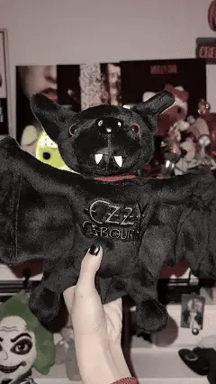 Cuddle the Night: Limited Edition All-Black Bat Plush