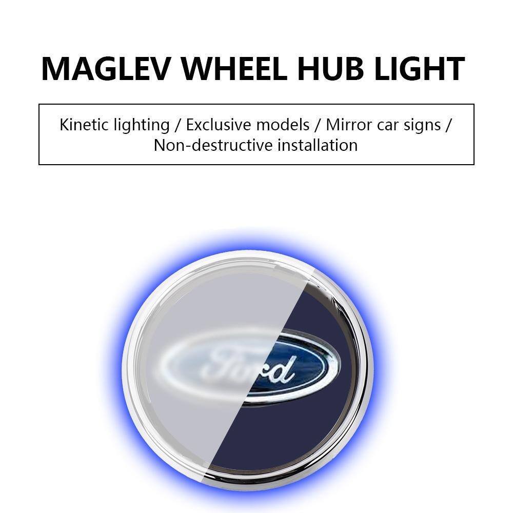 🔥Magnetic Suspension LED Floating Wheel Cap 2025 Version 4PC
