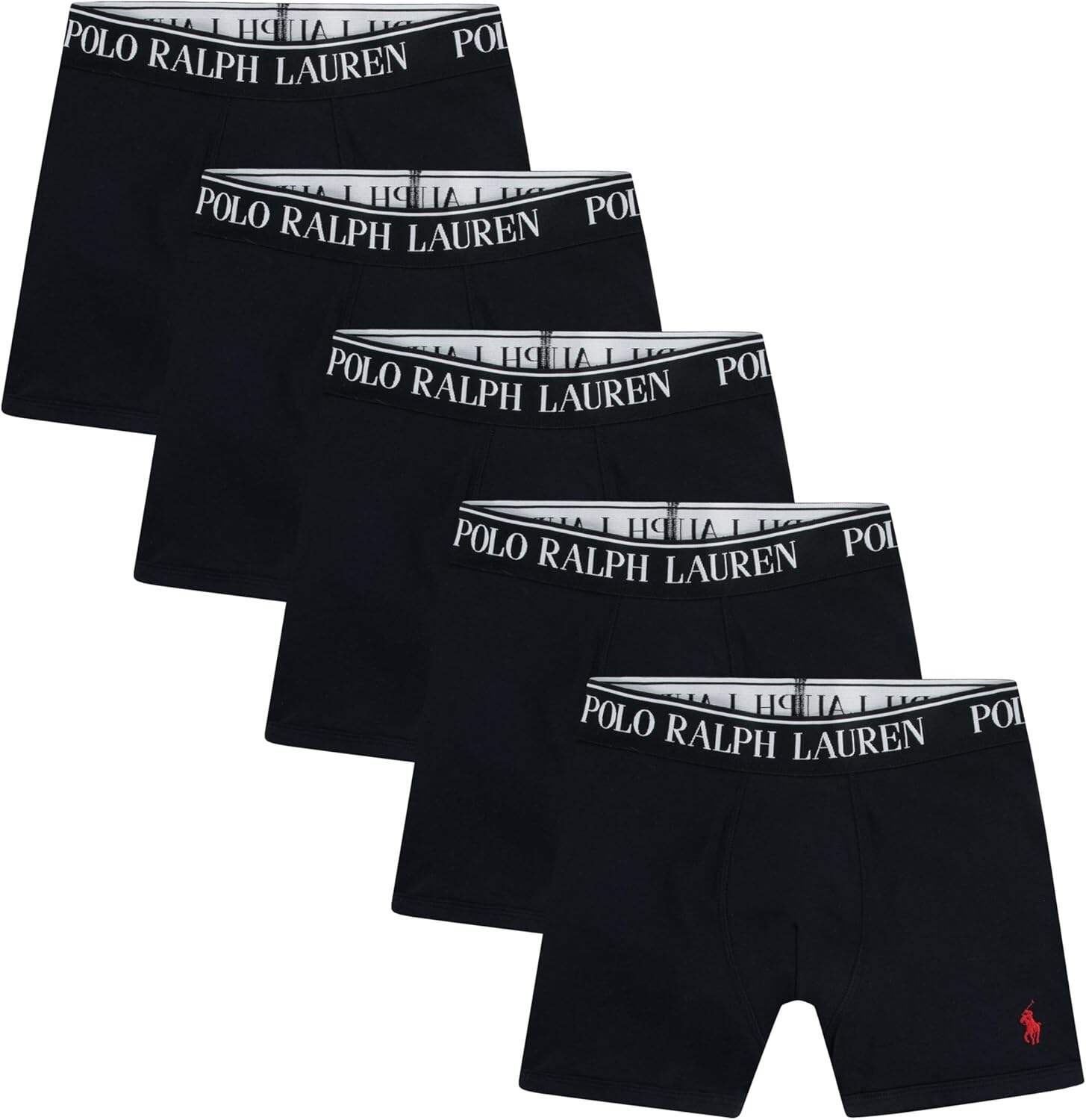 POLO RALPH LAUREN Boys' 5-Pack Boxer Briefs