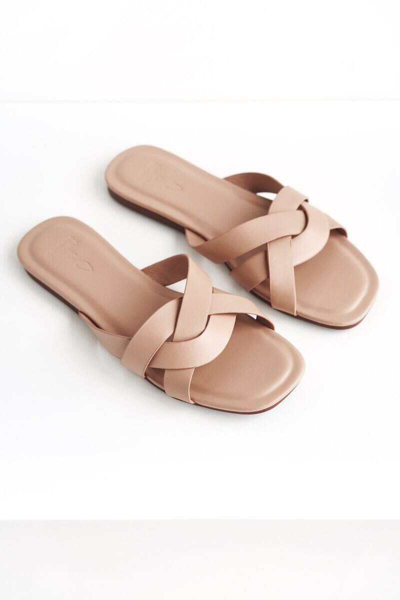 Nude Casual Slippers