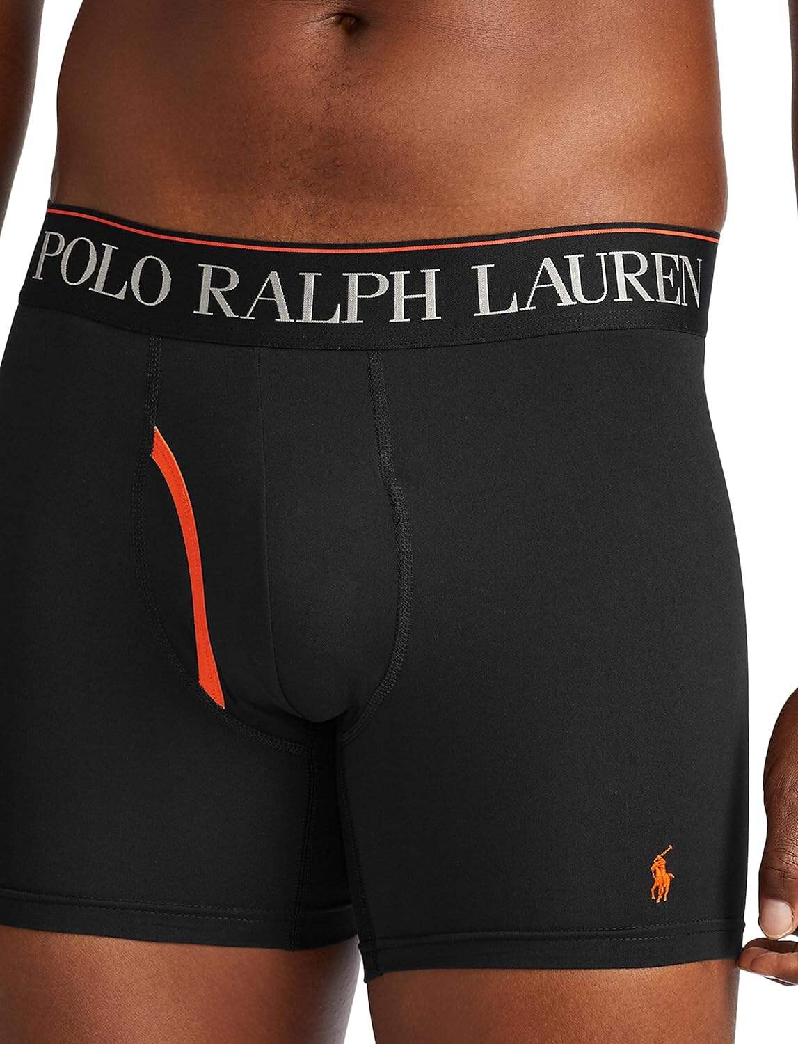 Polo Ralph Lauren Men's 4D Flex Cool Microfiber Boxer Briefs 3 Pack