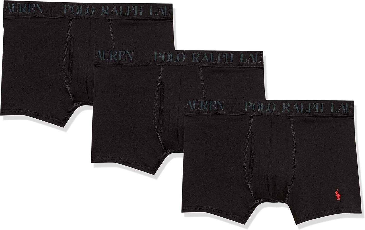 Polo Ralph Lauren Men's 4D Flex Cotton Modal Stretch Boxer Briefs (3 Pack)