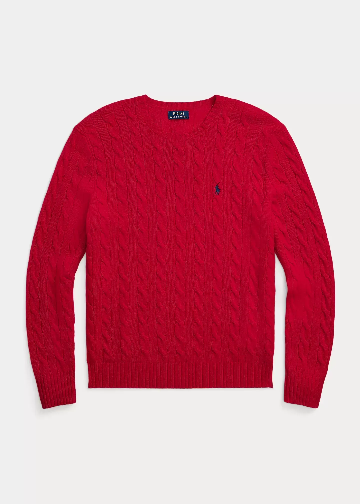 Polo Ralph Lauren Cable-Knit Wool-Cashmere Sweater
