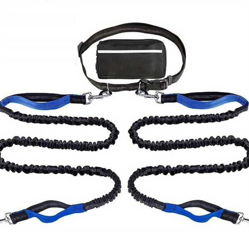 🔥Mother's Day Sale -Hands Free Dog Leash with Zipper Pouch