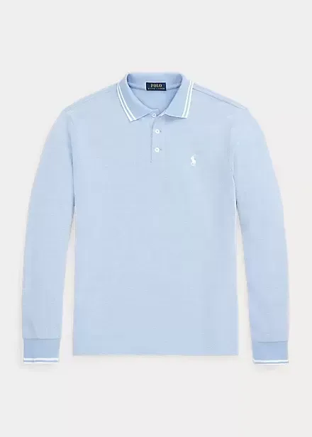 Polo Ralph Lauren Custom Slim Fit Stretch Oxford Mesh Polo
