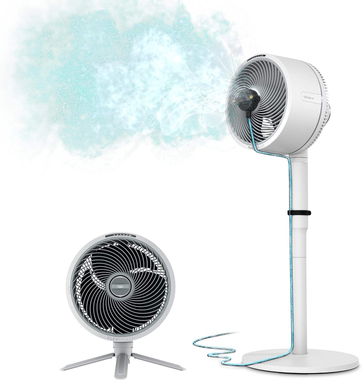 Shark FlexBreeze Pro Mist Fan — Indoor & Outdoor, Integrated Misting