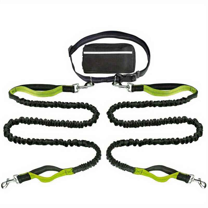 🔥Mother's Day Sale -Hands Free Dog Leash with Zipper Pouch