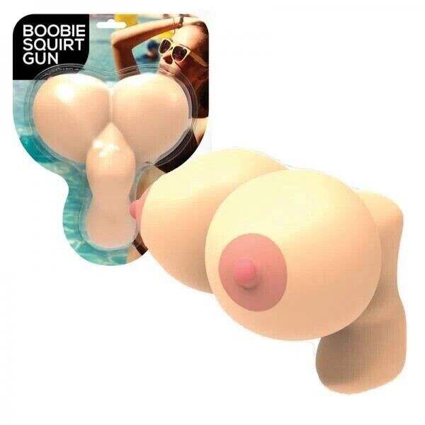🏖️Boobie Squirt Gun 10 oz Water Gun Fun Bachelor Novelty Pool Party Gag Toy Gift🌊