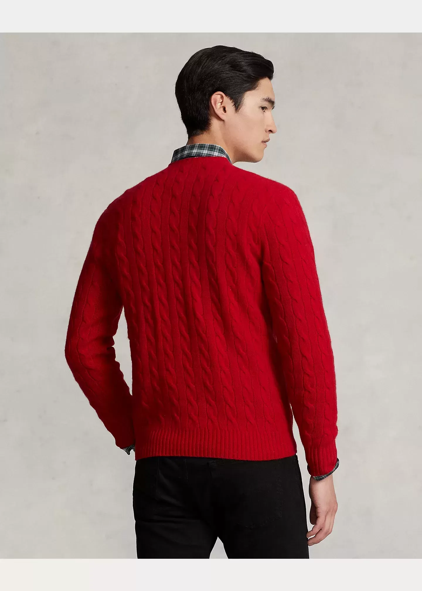 Polo Ralph Lauren Cable-Knit Wool-Cashmere Sweater