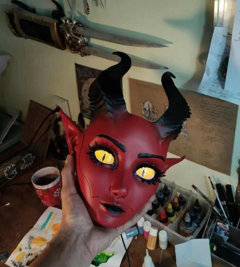 🔥LAST DAY 49% OFF - 🎭Babydoll Mask: Quality and adjustable for comfort😈(✈Free Shipping)