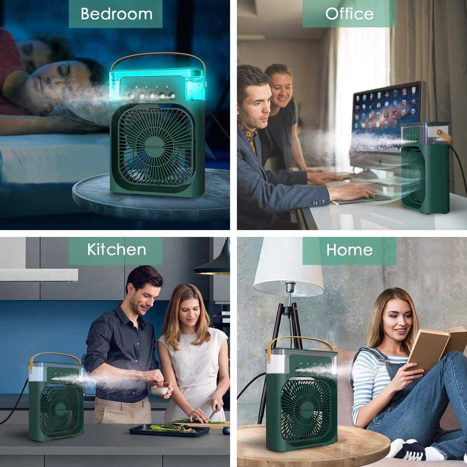 3 in 1 Air Cooler, save more electricity