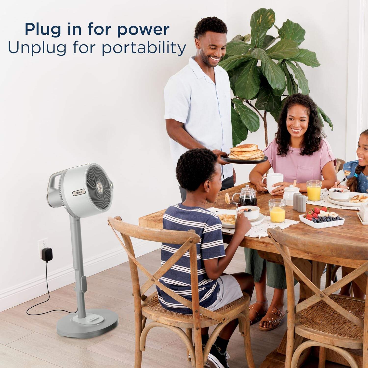 Shark FlexBreeze Pro Mist Fan — Indoor & Outdoor, Integrated Misting