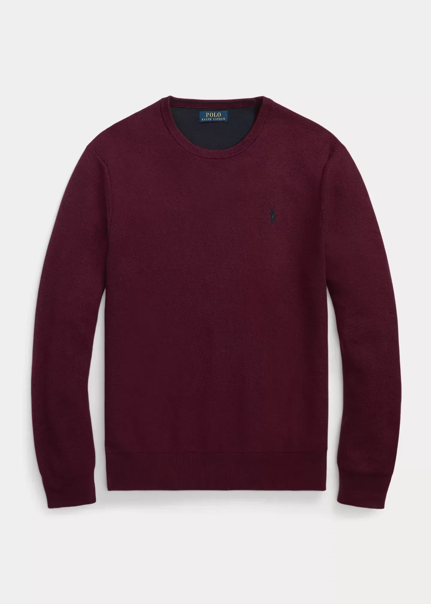 Polo Ralph Lauren Textured Cotton Crewneck Sweater