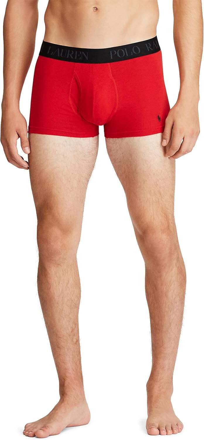 Polo Ralph Lauren Men's 4D Flex Cotton Modal Stretch Boxer Briefs (3 Pack)